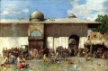 Una escena de mercado árabe Alberto Pasini